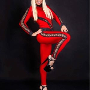 Anastasia Sokolova Lace Detail Warm Up Set